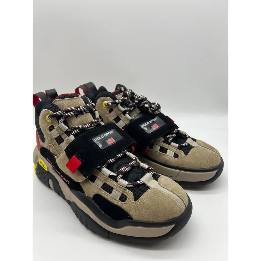 Polo Sport Ralph Lauren High-Top Sneakers PS 100-SK-HTL Men Size 9.5